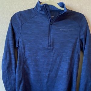 Cozy Boys Performance Shep Half Zip Pullover (Blue Heather)